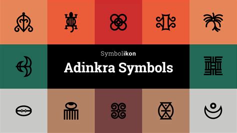 Adinkra Symbols - Adinkra Meanings - Graphic and Meanings of Adinkra Symbols