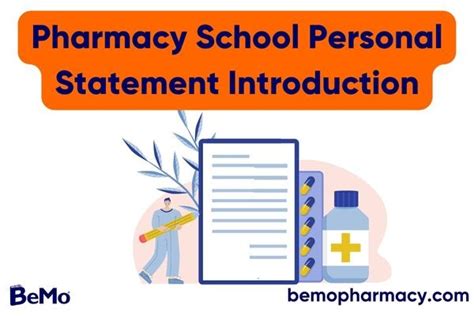 Pharmacy Personal Statement Introduction | BeMo®