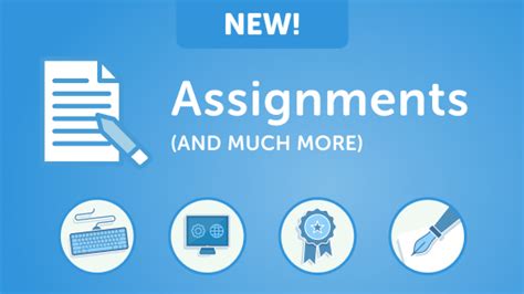 New Feature: Assignments! (and much more) | Typing Blog