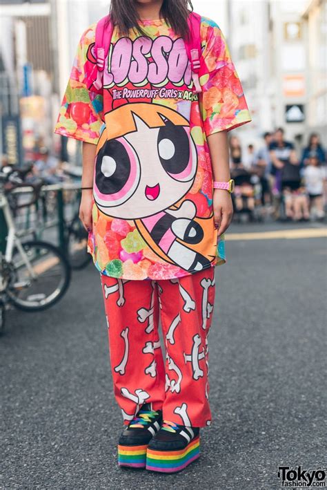 Kawaii Street Style w/ Powerpuff Girls x ACDC Rag, Galaxxxy Japan & Barbie Backpack