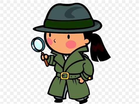 Young Detective Clipart