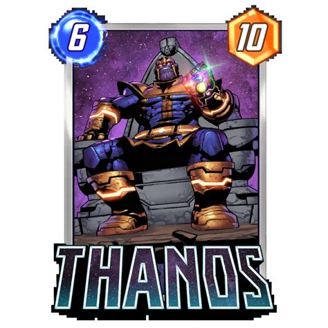 Thanos Marvel Snap Card Variant - Marvel Snap Zone