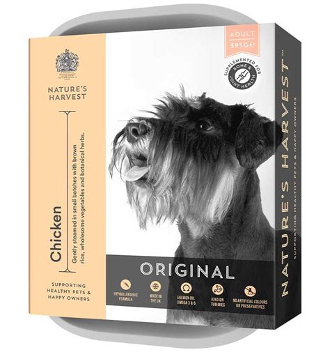 Chicken and Rice for dogs - Adult Dog Food 100% Natural Complete Meal – Nature's Harvest Natural ...