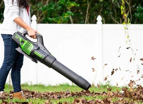 Greenworks Pro 60V Cordless Leaf Blower Only $39.50 Shipped on ...