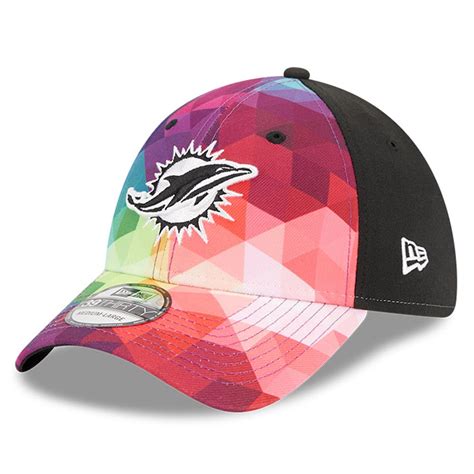 Miami Dolphins New Era 2023 NFL Crucial Catch 39THIRTY Flex Hat