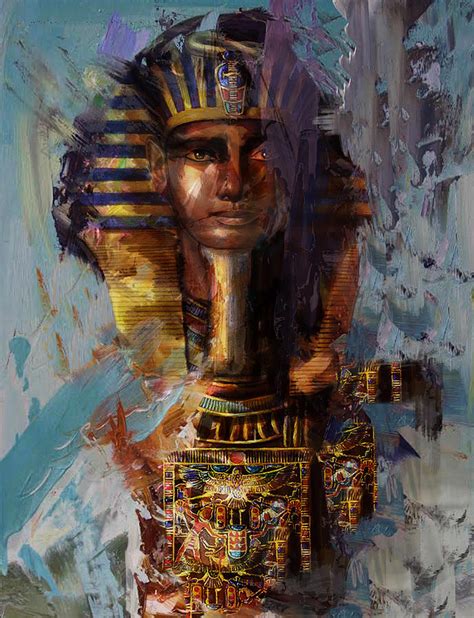 Egyptian Culture 37 Painting by Maryam Mughal