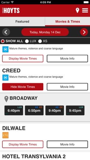 ‎Hoyts Cinema Australia on the App Store