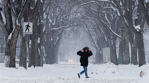 Edmonton weather averages in February - YouTube