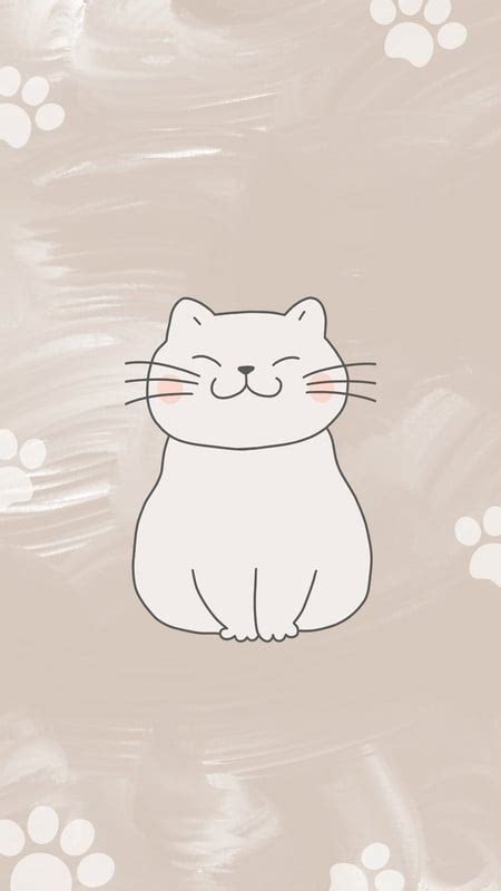 Free customizable cat phone wallpaper templates | Canva