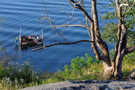 Raft at the Skansen open-air museum, … – License image – 71187906 lookphotos