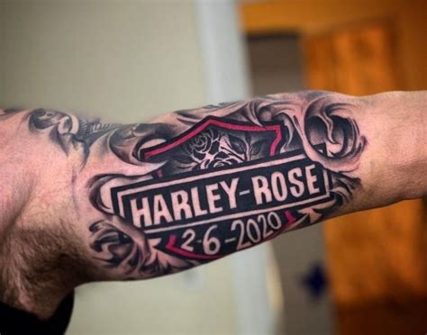 Share 54+ harley davidson memorial tattoos - in.cdgdbentre