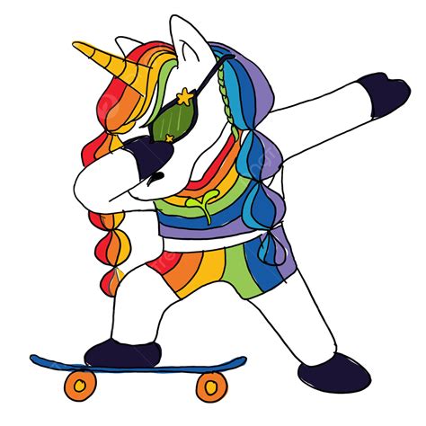 Rainbow Magical Unicorn, Unicorn, Rainbow Unicorn, Magical Unicorn PNG Transparent Clipart Image ...