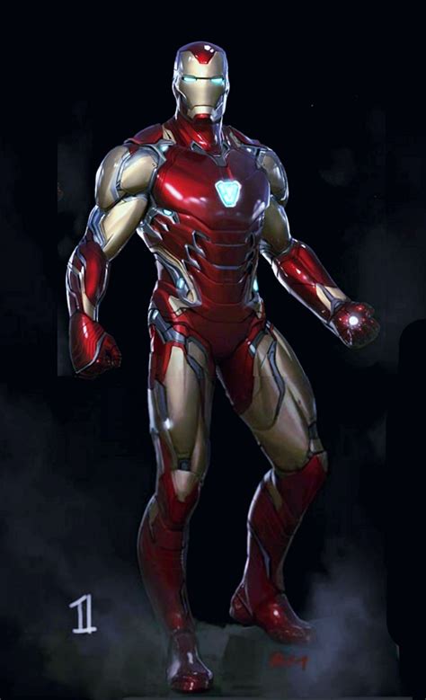 Ironman Mark 85 Advanced Nano-Tech Final Armor #marvel #avengers #endgame #ironman | Arte súper ...