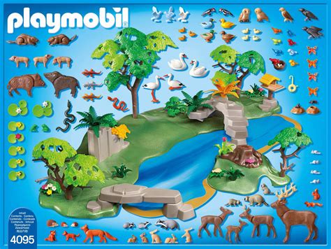 Playmobil 4095 - Méga Set Animaux de la forêt | Animal room, Playmobil, Playmobil sets