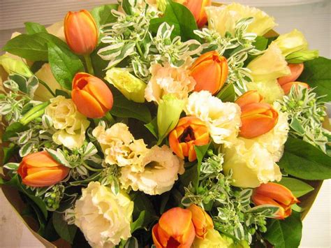 Orange Tulips bouquet