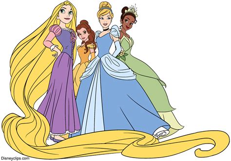 Disney Princesses Clipart Free