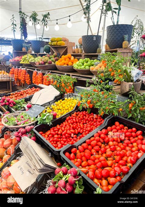 Oranjezicht City Farm Market Stock Photo - Alamy