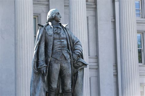 George Washington Statue Washington Dc Stock Photo - Download Image Now - iStock