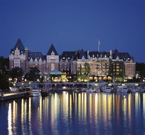 The Fairmont Empress in downtown Victoria is a famous 5-star gem