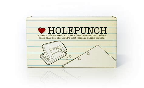 Heart Hole Punch : Punch heart shaped holes in your paper.