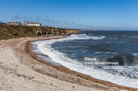 Seahams Red Acre Beach Stock Photo - Download Image Now - Beach, UK ...