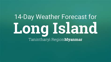 Long Island, Myanmar 14 day weather forecast