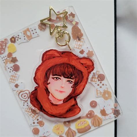 teddy bear acrylic keychain - an's Ko-fi Shop - Ko-fi ️ Where creators ...