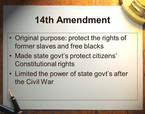 Due Process Clause - 5th Amendment - Building Blocks for Liberty