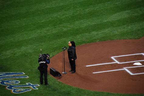 Roz Ryan Singing National Anthem | slgckgc | Flickr