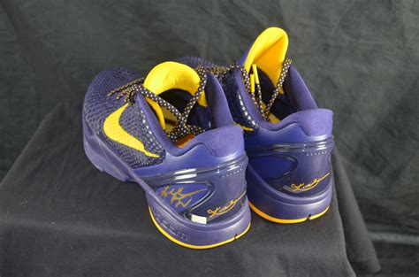 Lot Detail - Kobe Bryant Signed Limited Edition Game Ready Nike Zoom VI Basketball Shoes (Panini ...