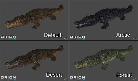 [Orion Prelude] Deinosuchus Pack by Phelcer on DeviantArt