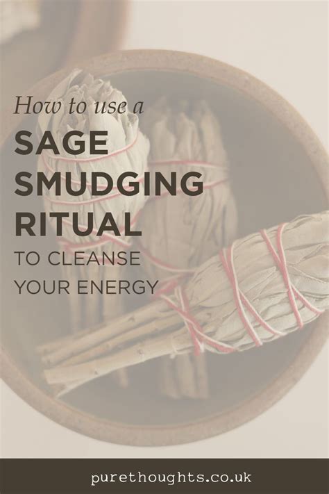 How To Use A Sage Smudging Ritual To Cleanse Your Home | Sage smudging, Smudging, Learn reiki