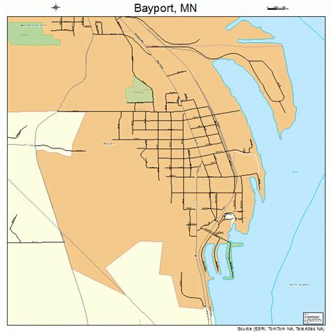 Bayport Minnesota Street Map 2704114