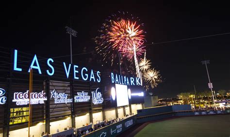 More firework shows may be coming to Las Vegas Ballpark | Business