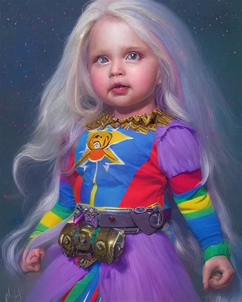 rainbow brite portrait | highly detailed | very | Stable Diffusion | OpenArt