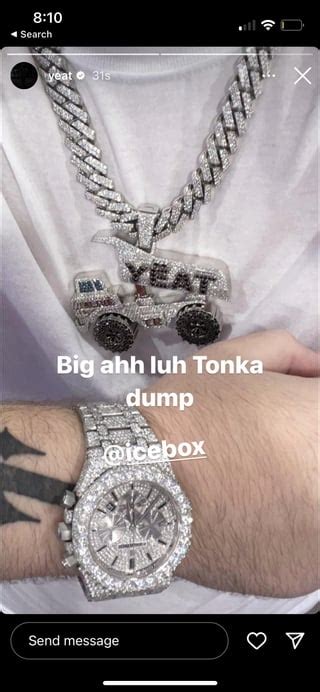 The tonka pendant close up : r/yeat_