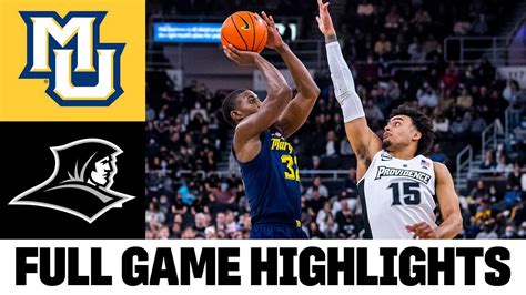 #22 Marquette vs #1 Providence Highlights | 2022 College Basketball ...