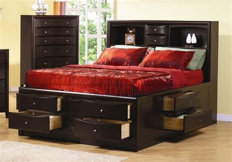 king-size-beds-drawers | Bedroom Ideas | Pinterest | Bed drawers, Bed frame and headboard and I want