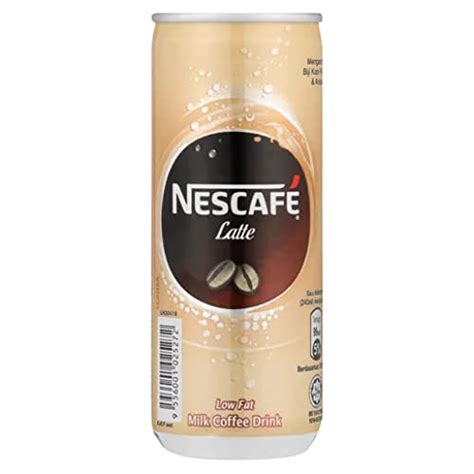 Buy Nescafé Can LATTE (8 Cans) ★ Indulge in the Milky Taste of this On-the-Go Iced Drink in Can ...