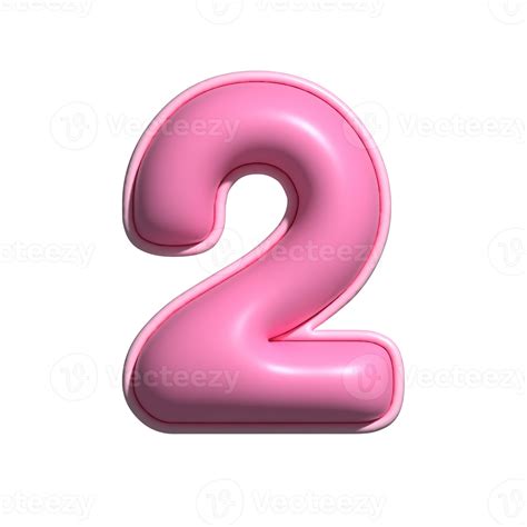 number 2 pink alphabet glossy in 2024 | Cake logo design, Pink, Glossy
