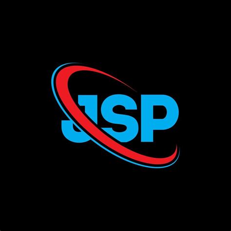 JSP logo. JSP letter. JSP letter logo design. Initials JSP logo linked with circle and uppercase ...