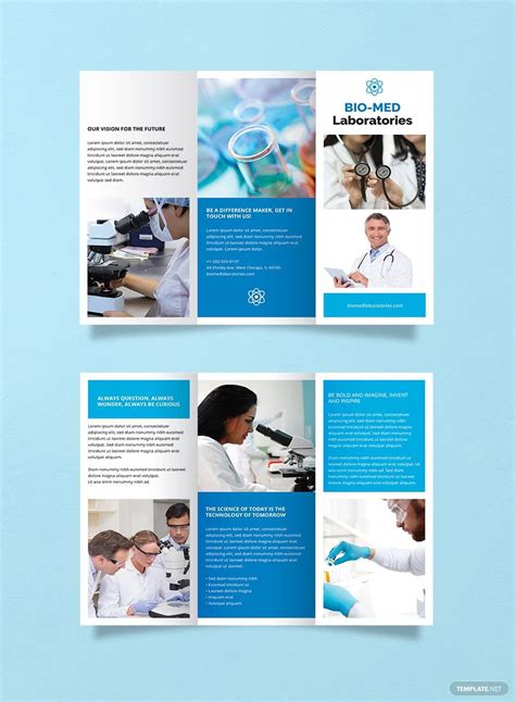 Science Brochure Template