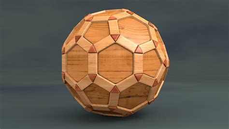 Wooden Puzzle Ball by mlindeart on DeviantArt