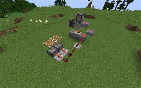 Simple Propetual Piston Power Observer Block Clock (1.11 Unlimited Redstone Power at the Press ...