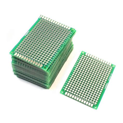 10pcs Double-side Protoboard Circuit Prototype DIY PCB Board 4x6cm