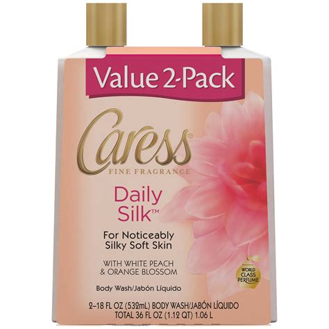 Caress Hydrating Body Wash Daily Silk 18 oz 2 Pack - Walmart.com - Walmart.com