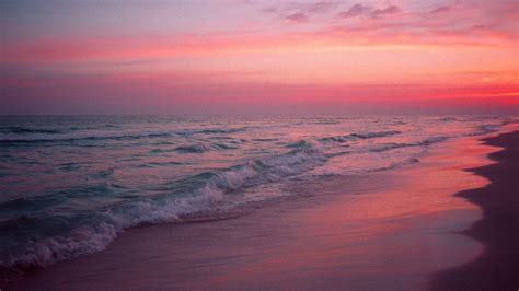 Pink Sea Aesthetic Wallpapers - Wallpaper Cave