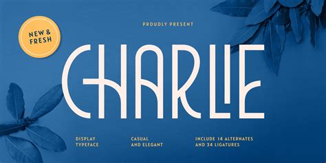 Charlie font | free download for WEB