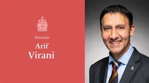 The Honourable Arif Virani, Canada’s New Minister of Justice and ...