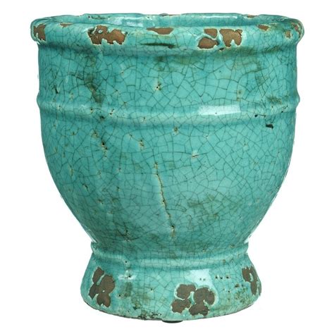 Large Turquoise Planter Pot | Designers Guild Luxury Vase, Designers Guild, House Exterior ...